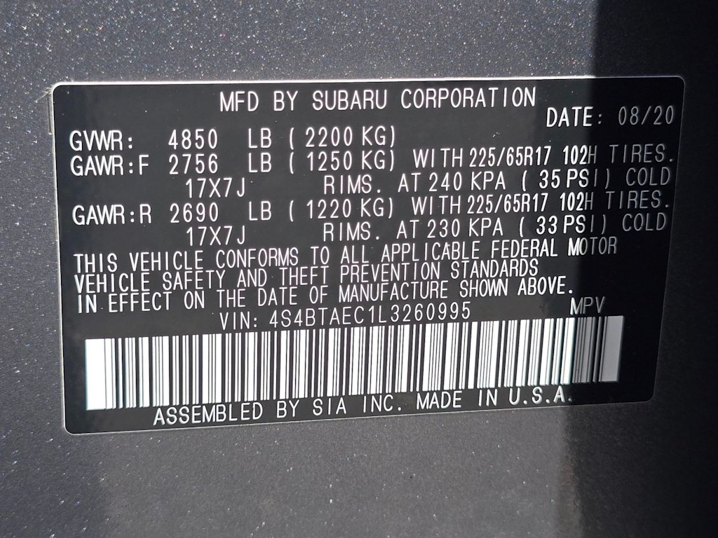 Thumbnail: 2020 Subaru Outback - 21