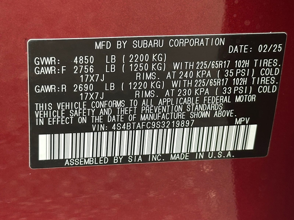 Thumbnail: 2025 Subaru Outback - 19