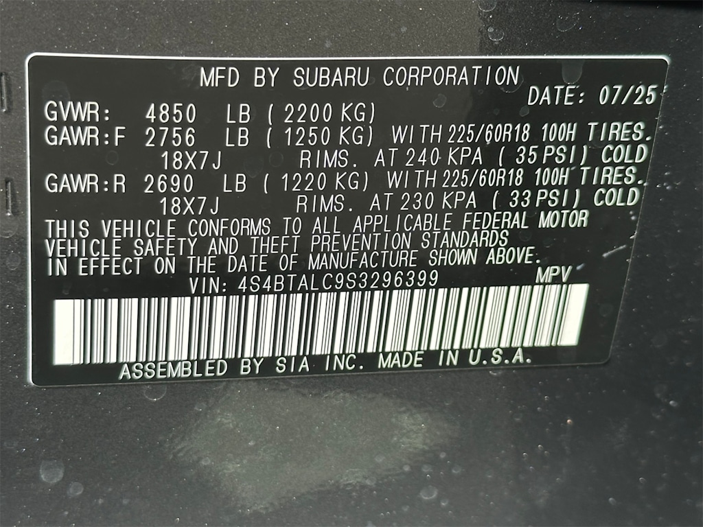 Thumbnail: 2025 Subaru Outback - 18