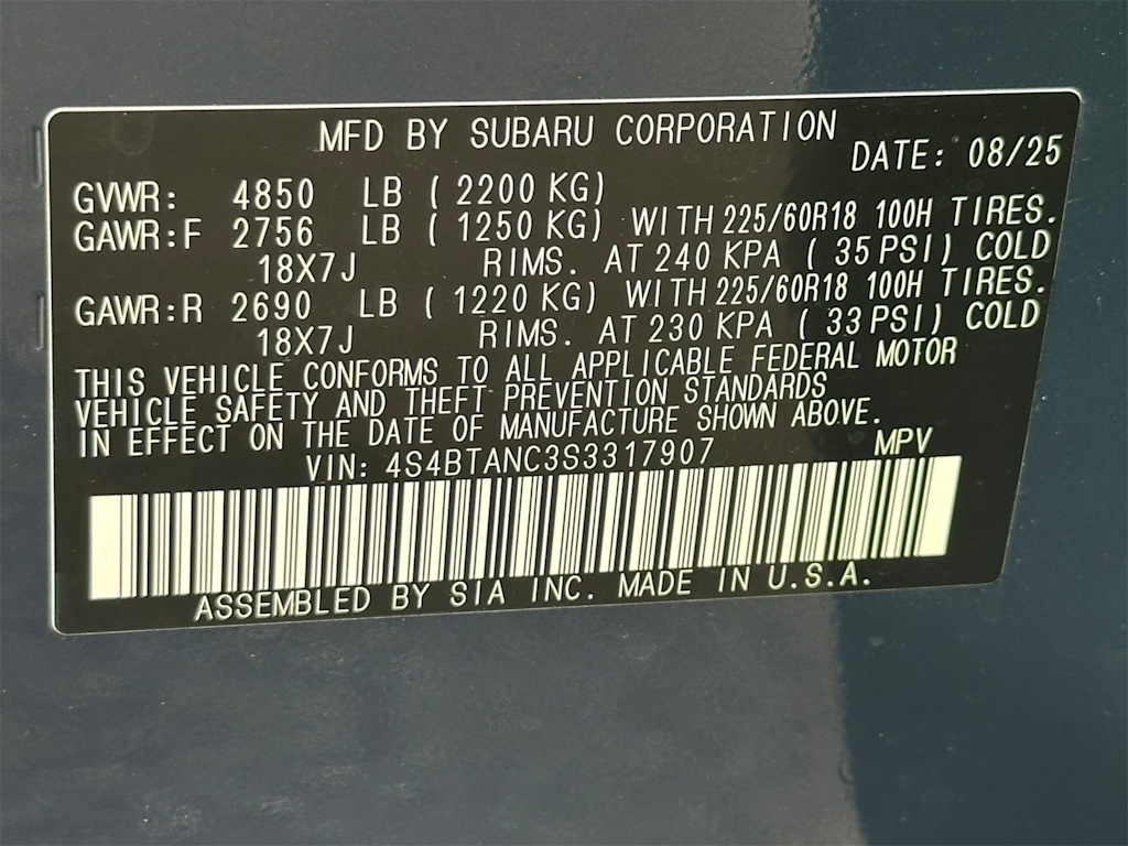 Thumbnail: 2025 Subaru Outback - 18