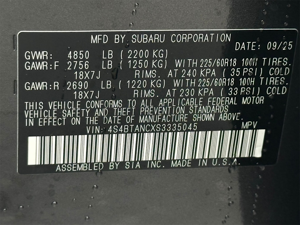 Thumbnail: 2025 Subaru Outback - 18