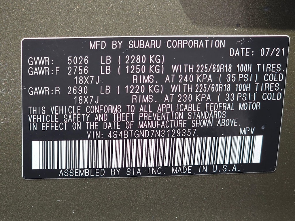 Thumbnail: 2022 Subaru Outback - 19