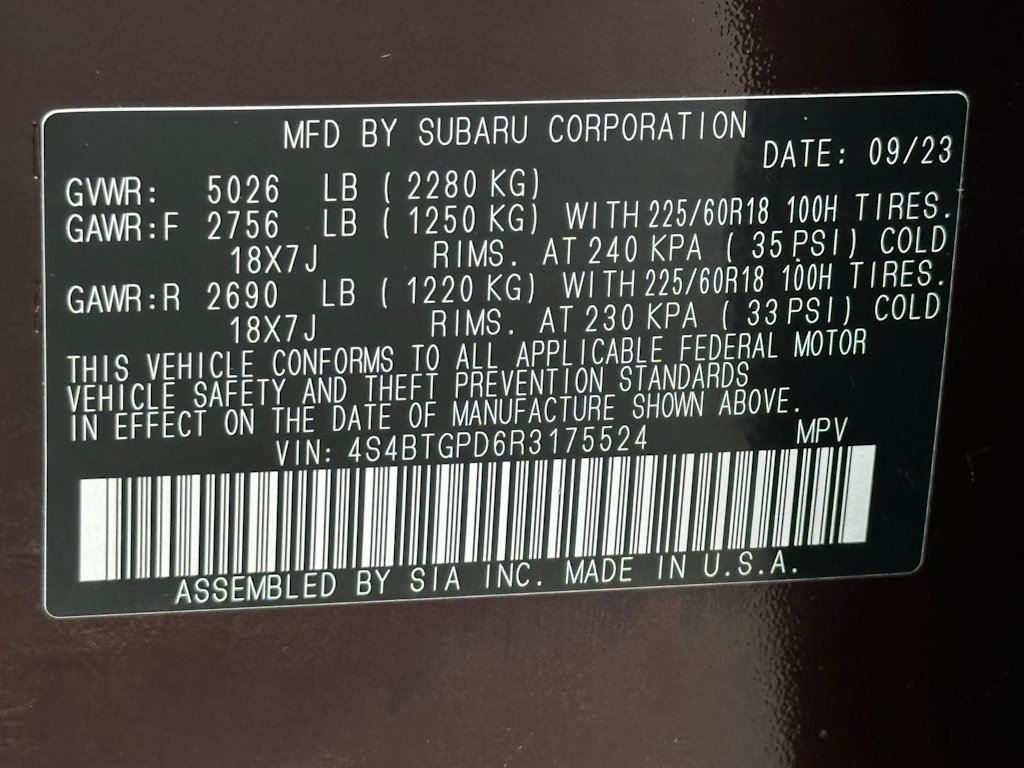 Thumbnail: 2024 Subaru Outback - 19