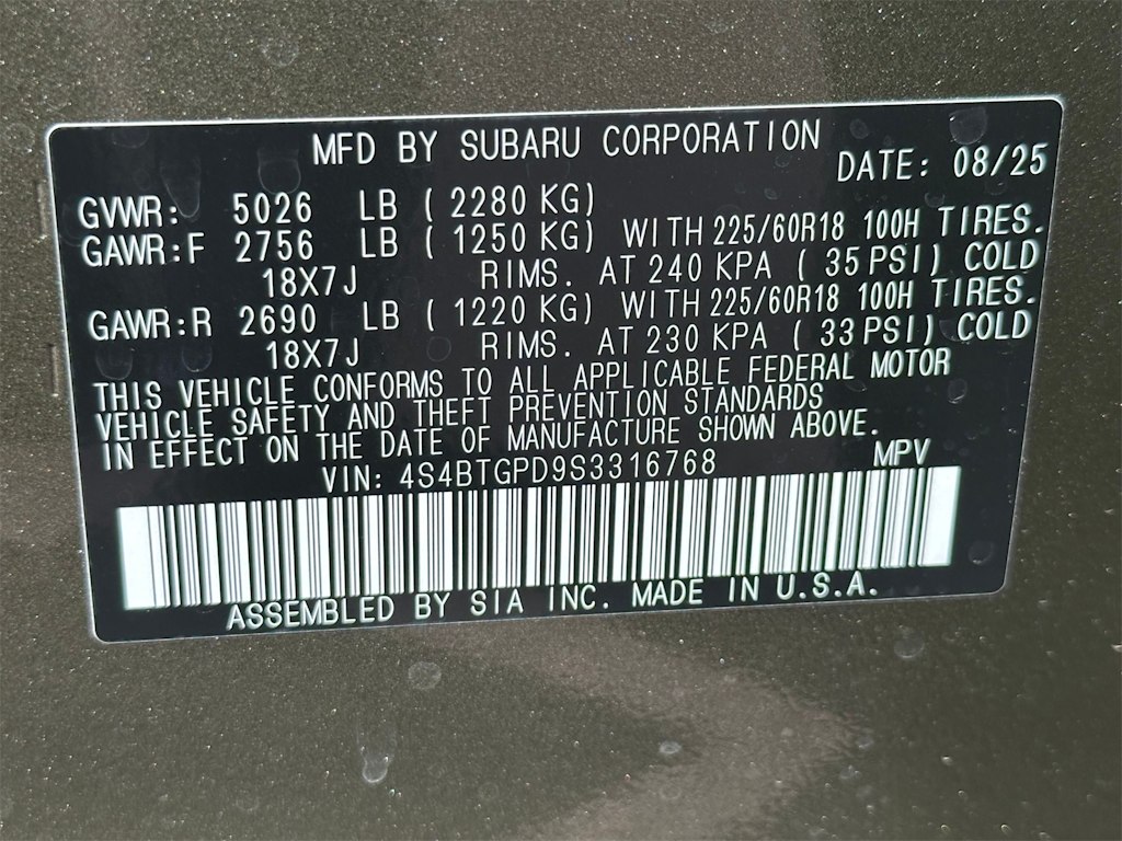 Thumbnail: 2025 Subaru Outback - 19