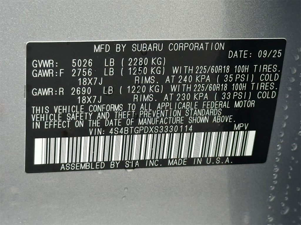 Thumbnail: 2025 Subaru Outback - 19