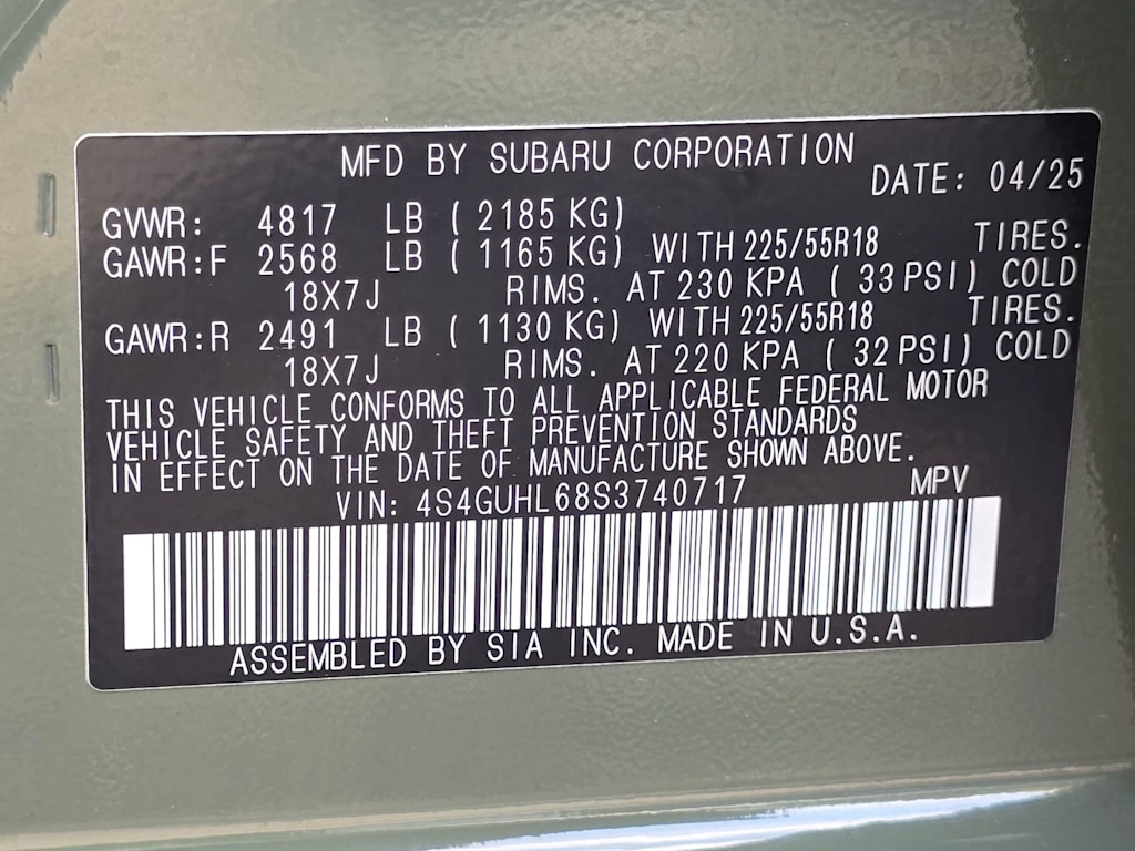 Thumbnail: 2025 Subaru Crosstrek - 20