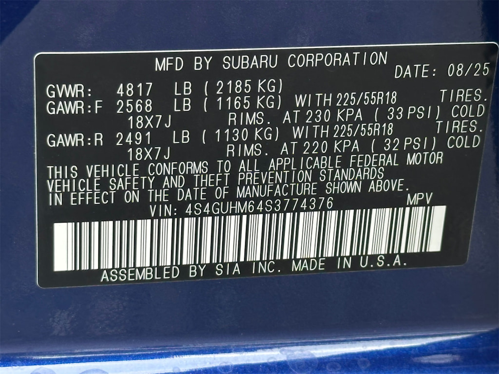 Thumbnail: 2025 Subaru Crosstrek - 17