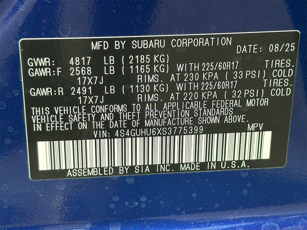 Thumbnail: 2025 Subaru Crosstrek - 18