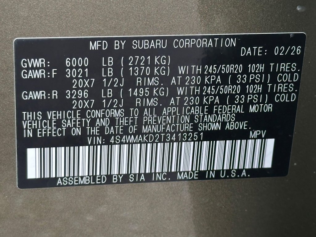 Thumbnail: 2026 Subaru Ascent - 19