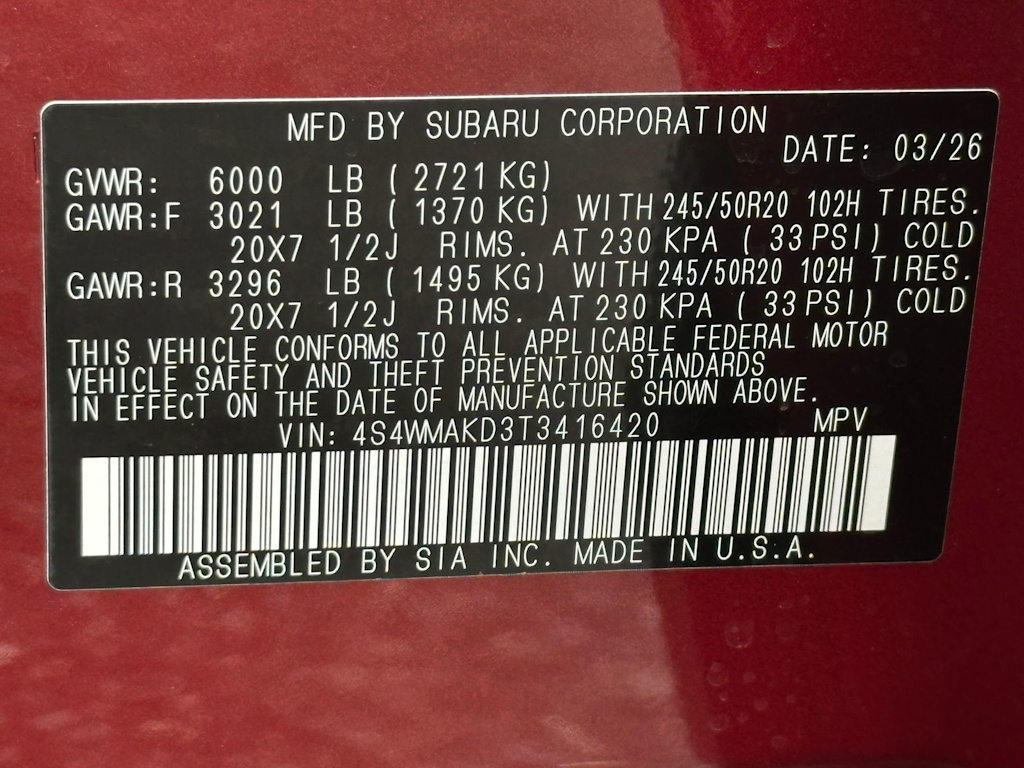 Thumbnail: 2026 Subaru Ascent - 19