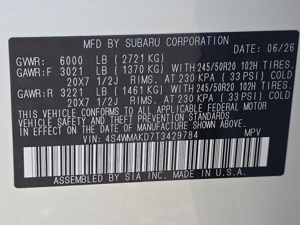 Thumbnail: 2026 Subaru Ascent - 20