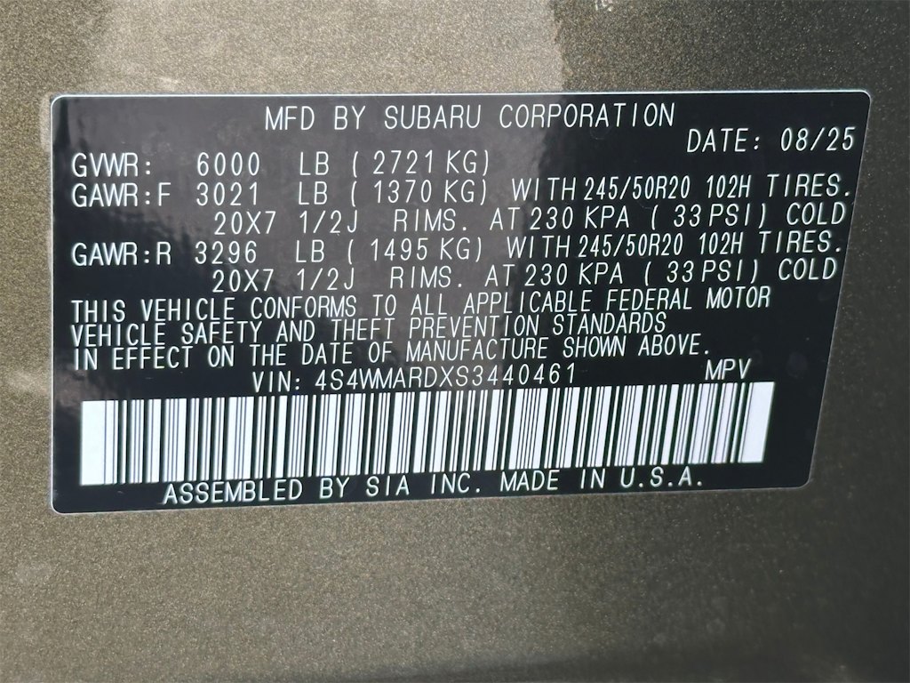 Thumbnail: 2025 Subaru Ascent - 18