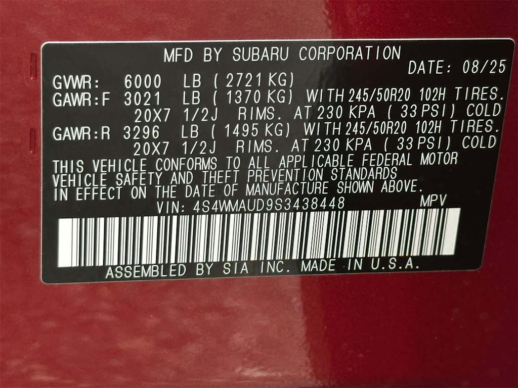 Thumbnail: 2025 Subaru Ascent - 19