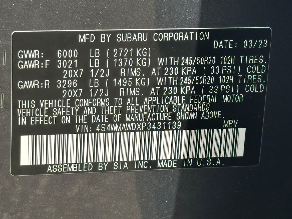 Thumbnail: 2023 Subaru Ascent - 19