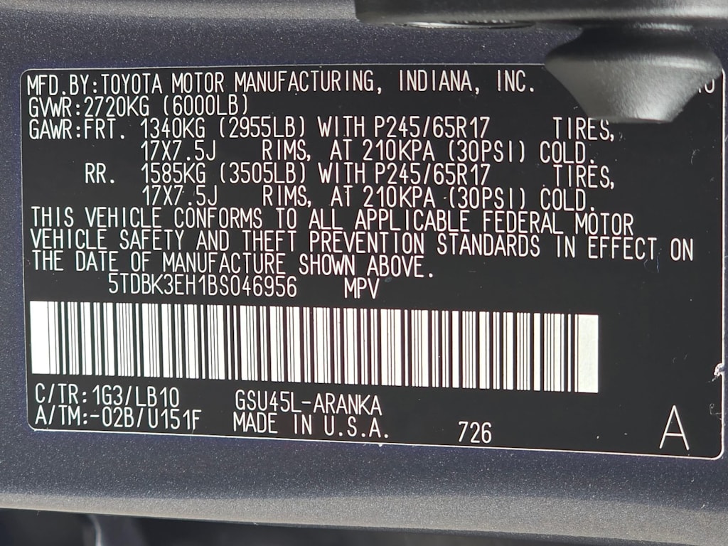 Thumbnail: 2011 Toyota Highlander - 19