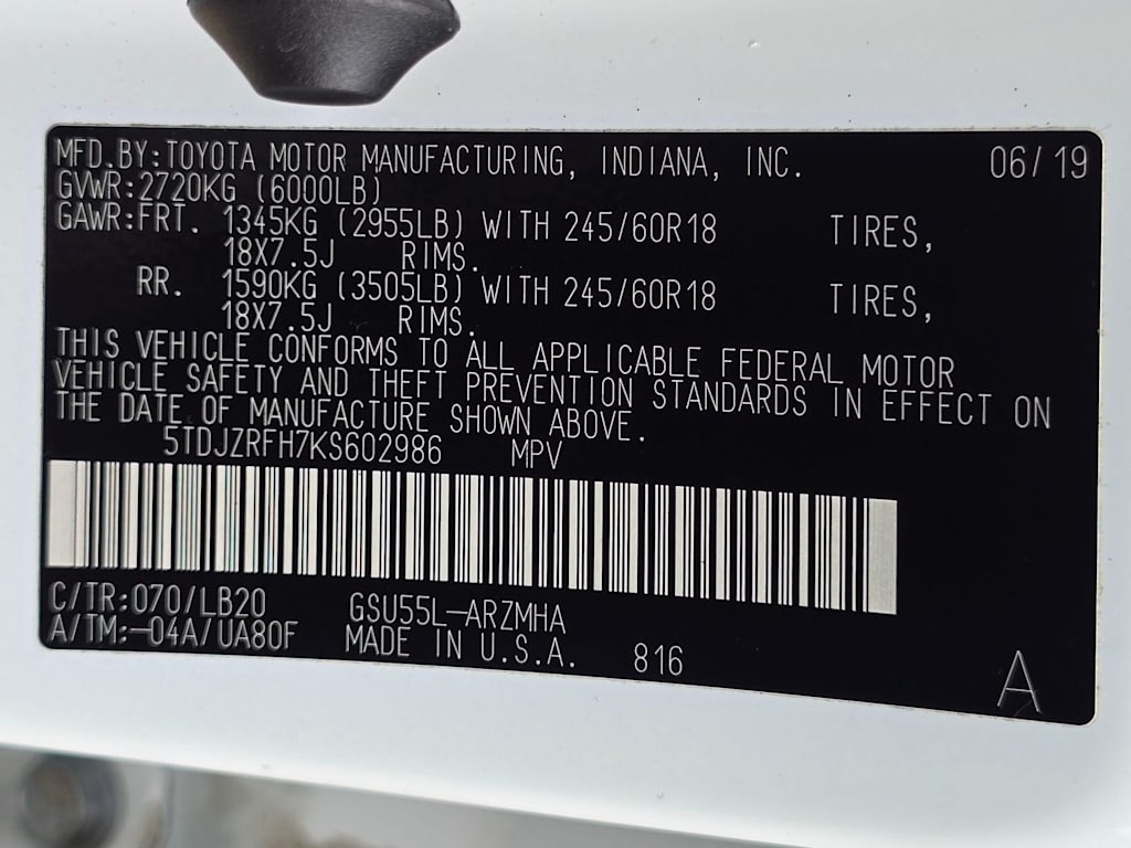 Thumbnail: 2019 Toyota Highlander - 20