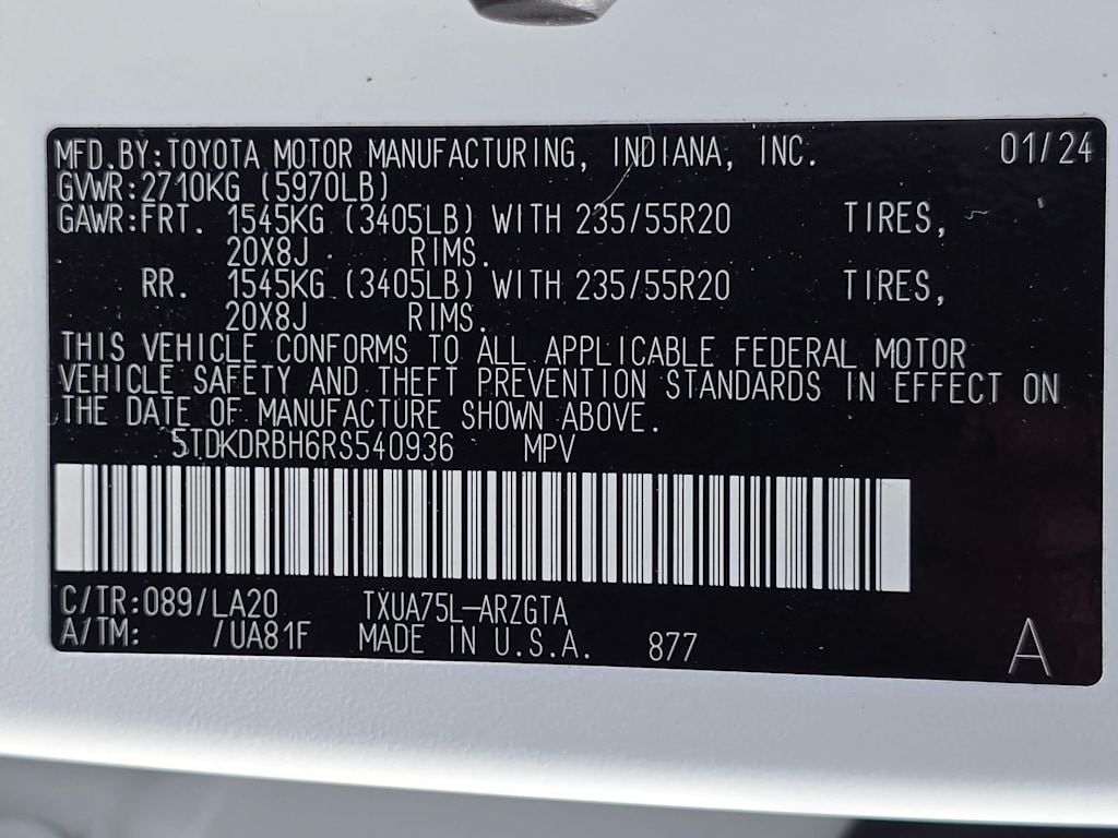 Thumbnail: 2024 Toyota Highlander - 18