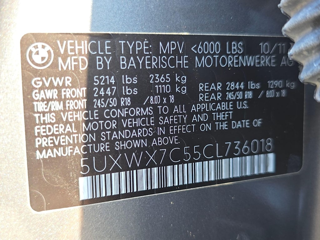 Thumbnail: 2012 BMW X3 - 20