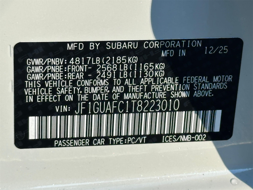 Thumbnail: 2026 Subaru Impreza - 19