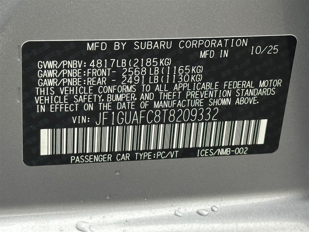 Thumbnail: 2026 Subaru Impreza - 19