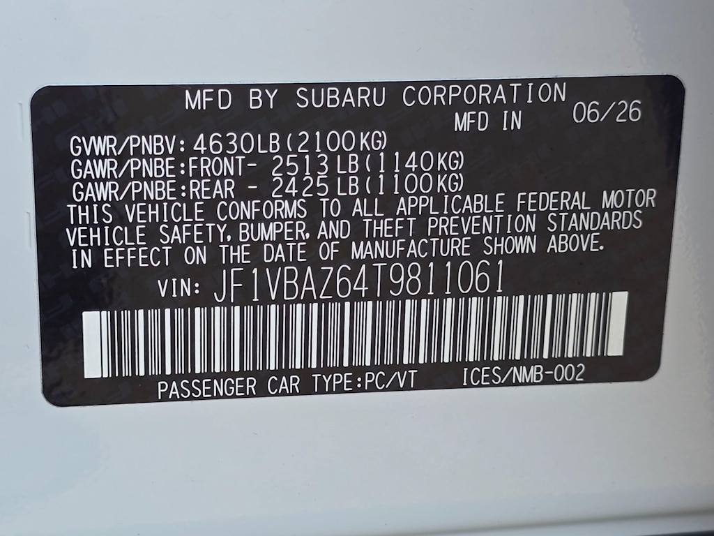 Thumbnail: 2026 Subaru WRX - 21