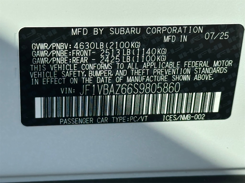 Thumbnail: 2025 Subaru WRX - 19