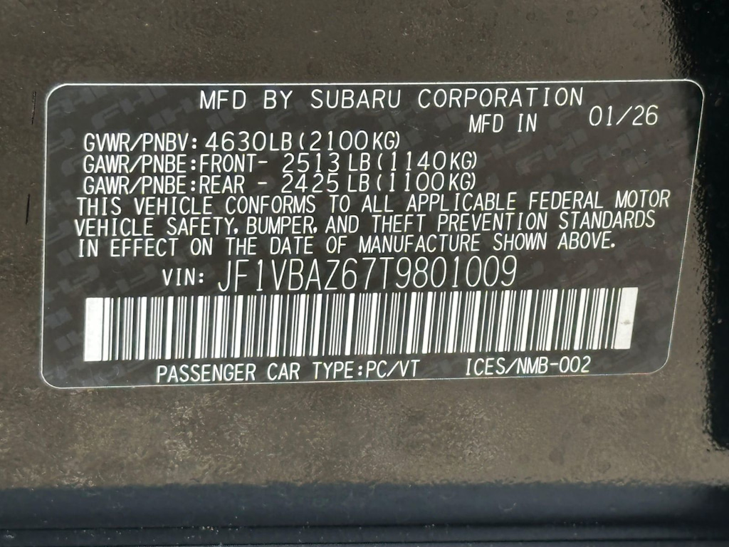 Thumbnail: 2026 Subaru WRX - 19