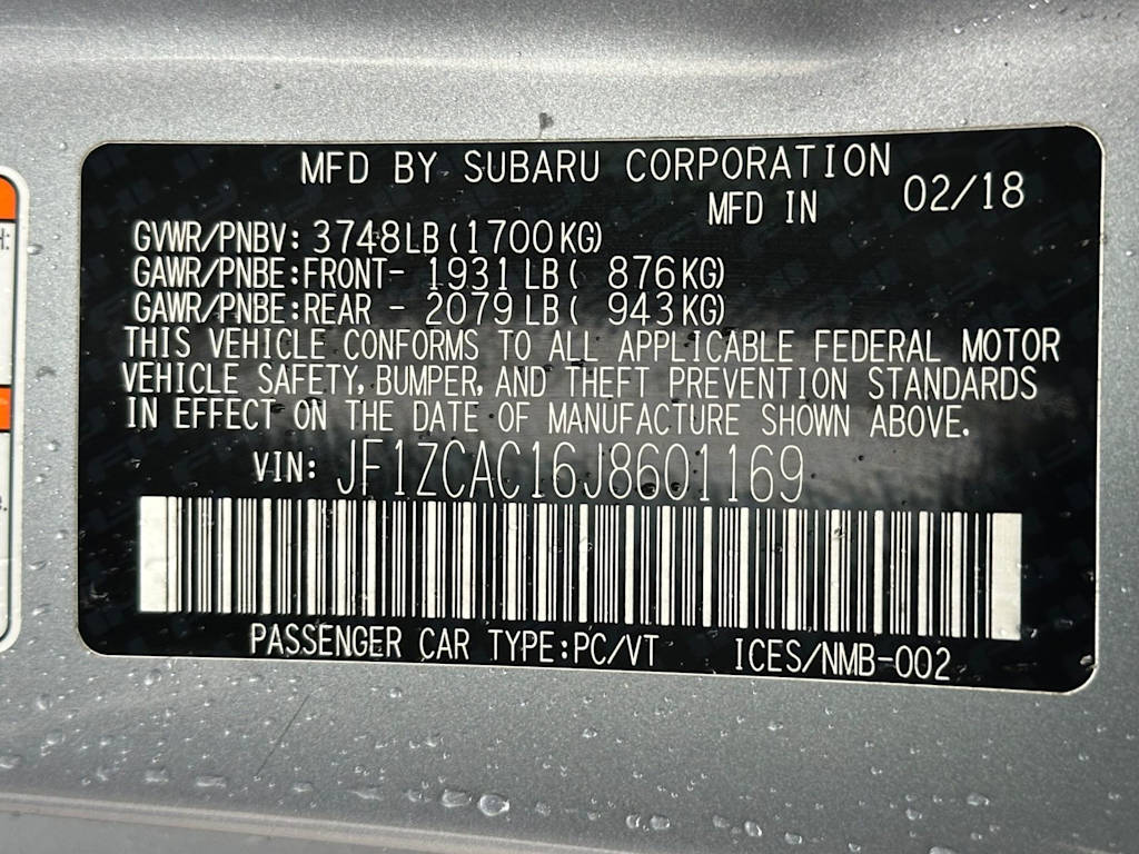 Thumbnail: 2018 Subaru BRZ - 18