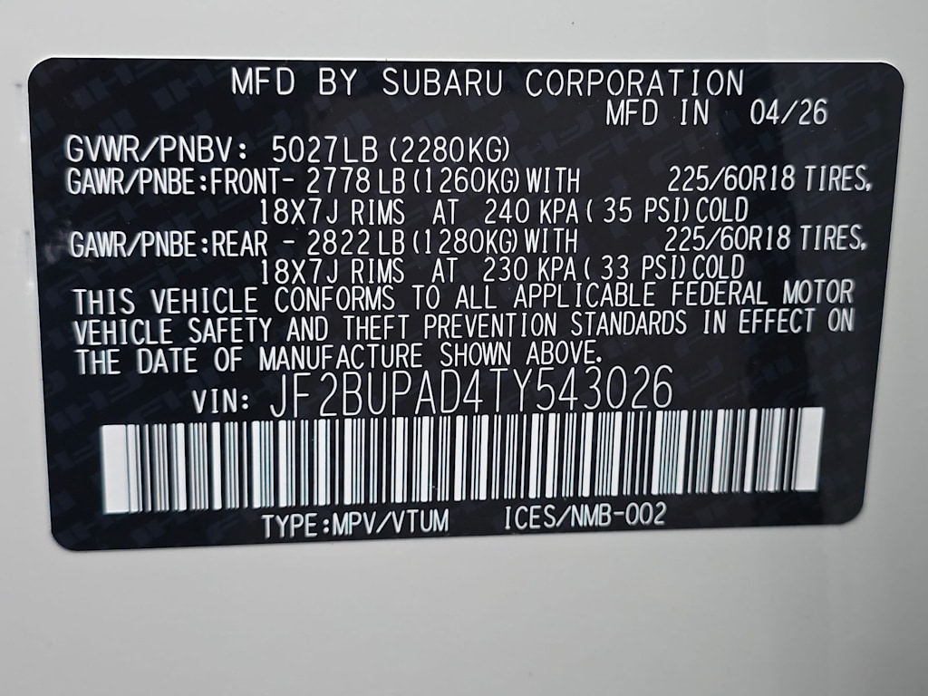 Thumbnail: 2026 Subaru Outback - 18