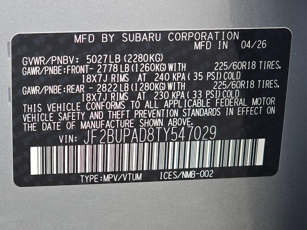 Thumbnail: 2026 Subaru Outback - 20