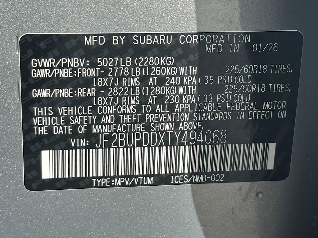 Thumbnail: 2026 Subaru Outback - 18