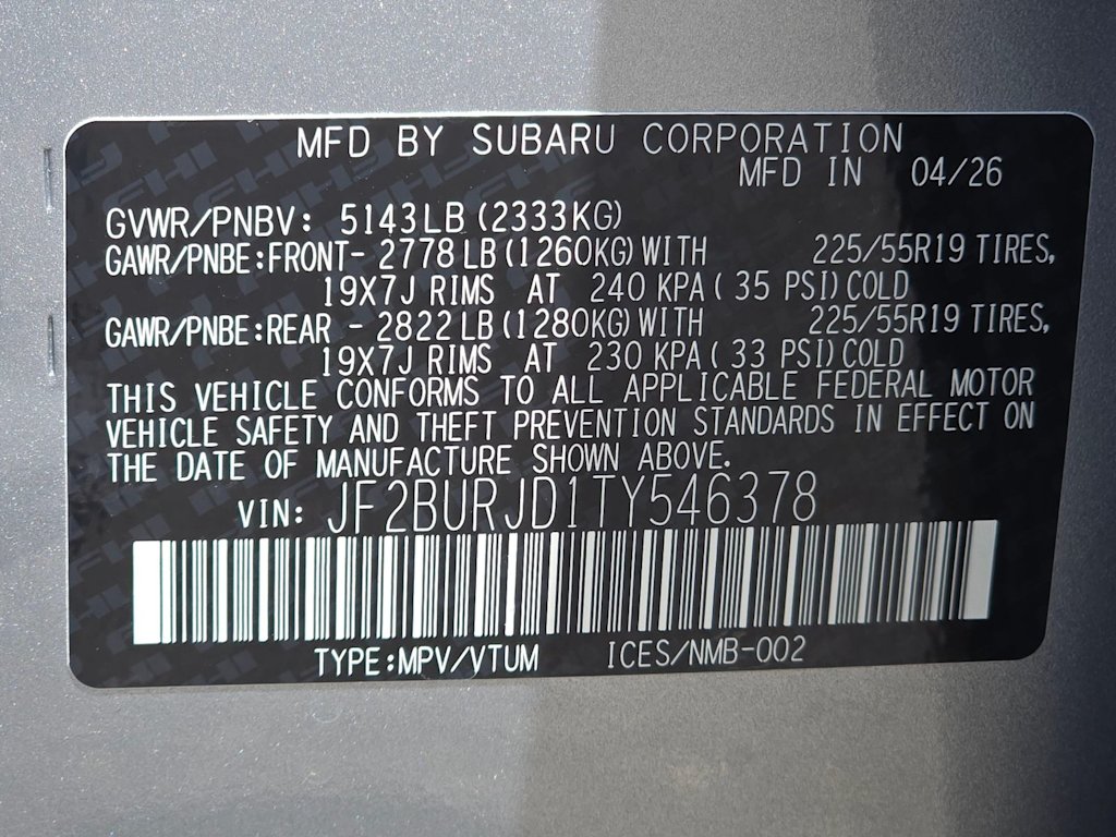 Thumbnail: 2026 Subaru Outback - 19