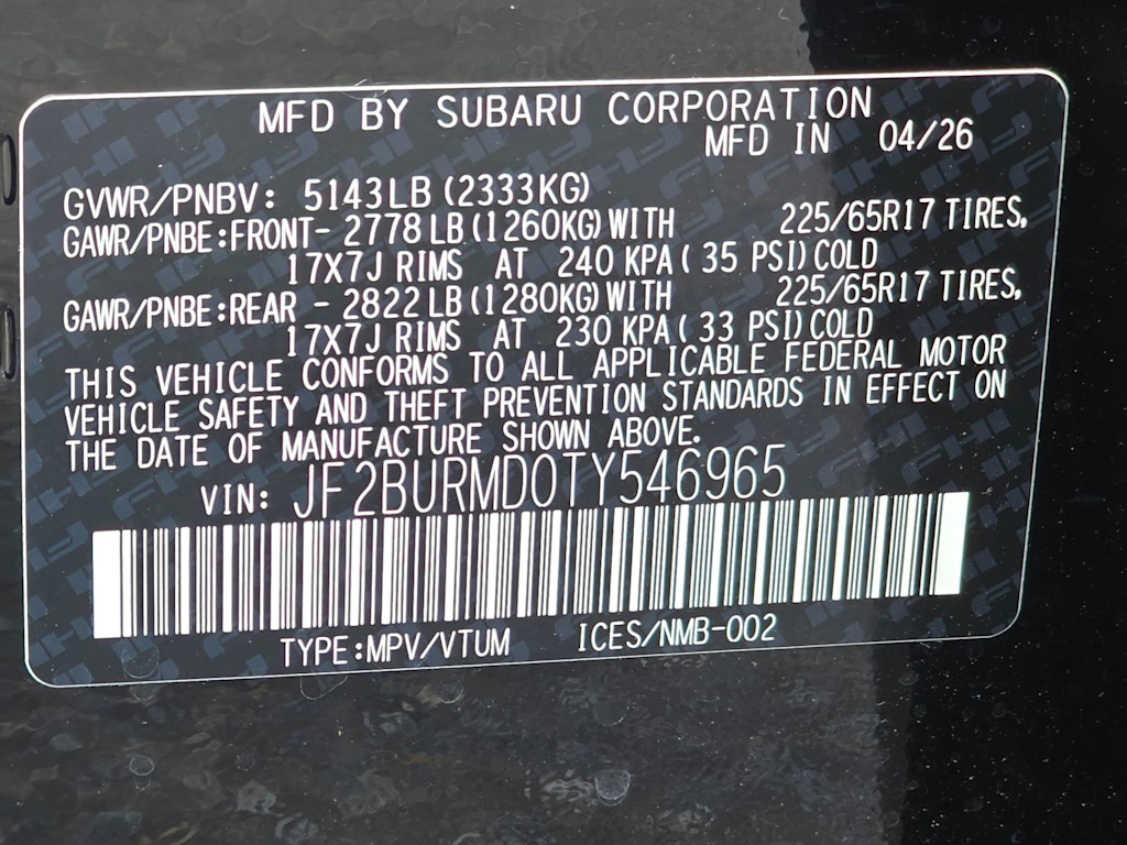 Thumbnail: 2026 Subaru Outback - 19