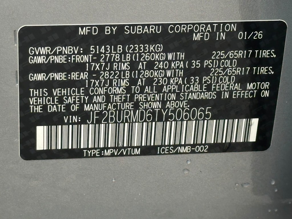 Thumbnail: 2026 Subaru Outback - 18
