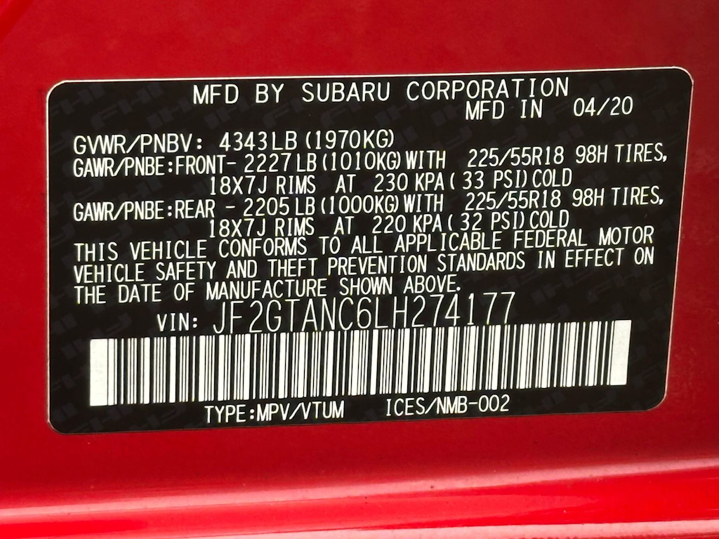 Thumbnail: 2020 Subaru Crosstrek - 18