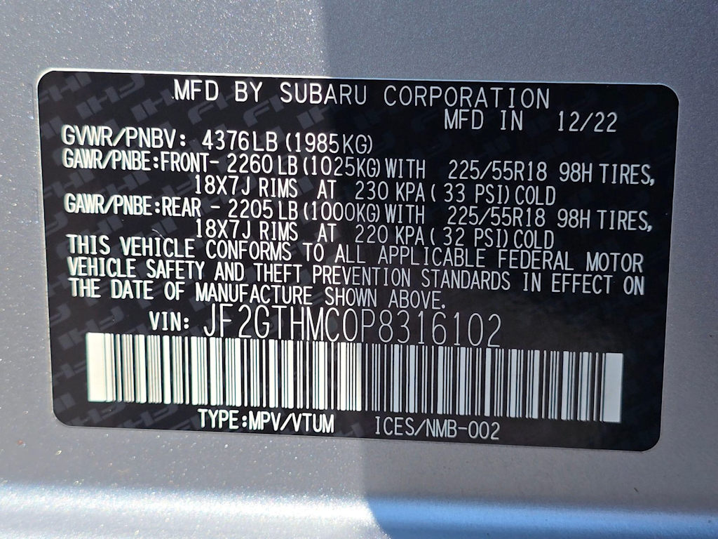 Thumbnail: 2023 Subaru Crosstrek - 20