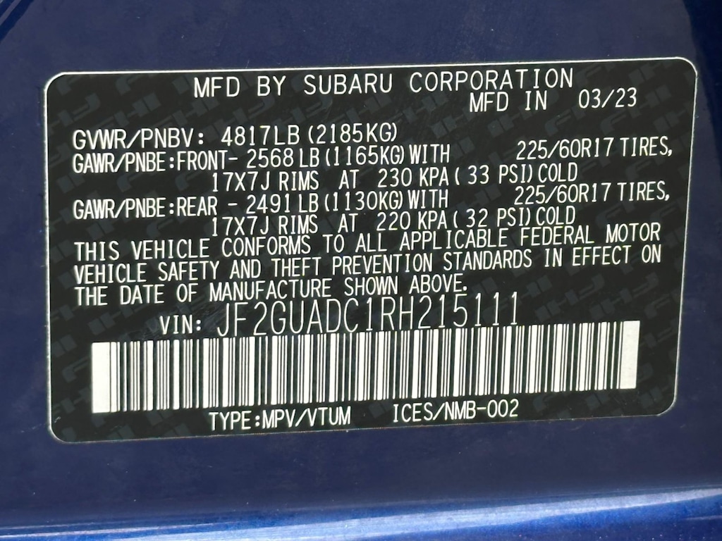 Thumbnail: 2024 Subaru Crosstrek - 18