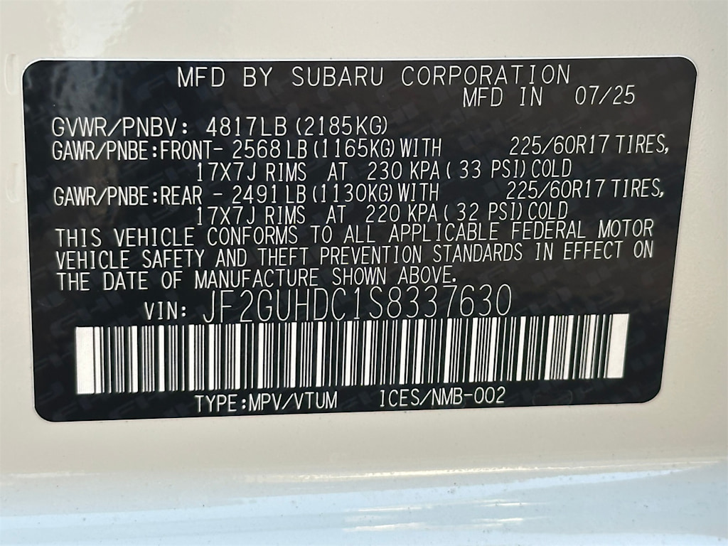 Thumbnail: 2025 Subaru Crosstrek - 19