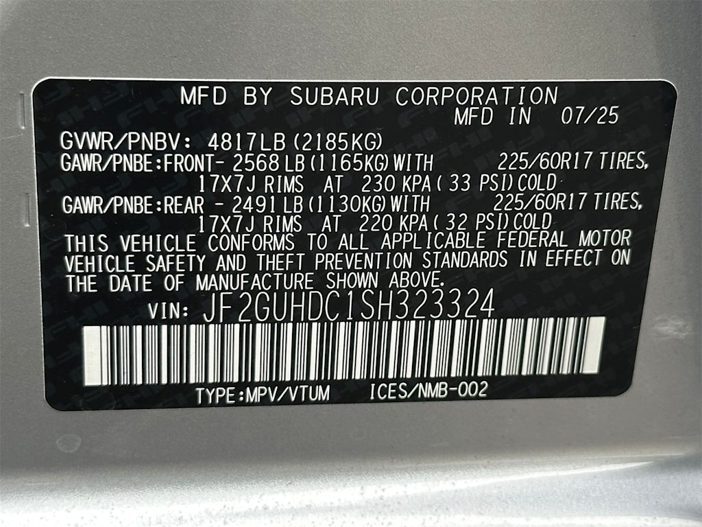 Thumbnail: 2025 Subaru Crosstrek - 19