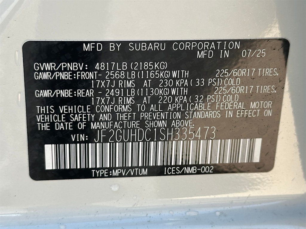 Thumbnail: 2025 Subaru Crosstrek - 19