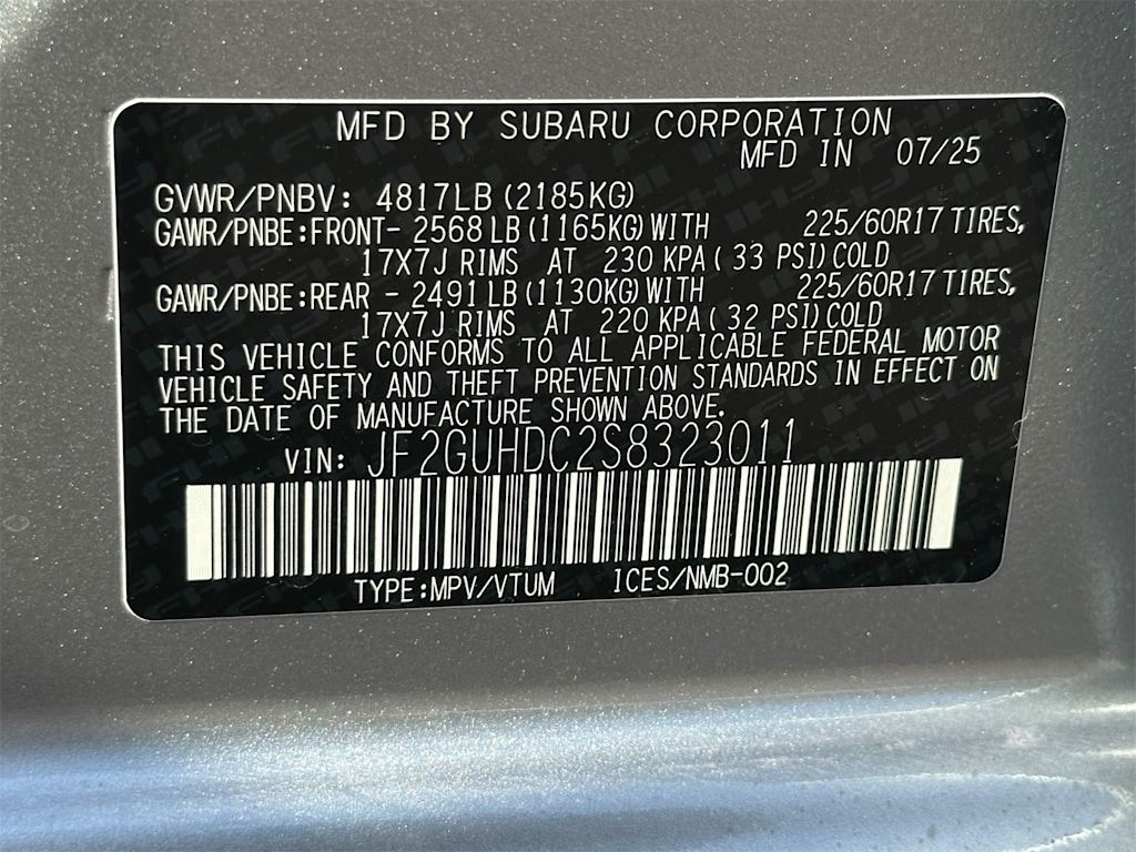 Thumbnail: 2025 Subaru Crosstrek - 19