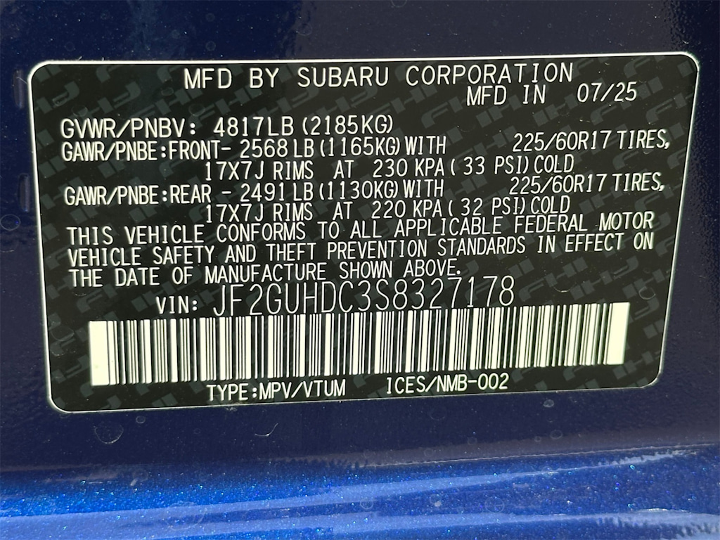 Thumbnail: 2025 Subaru Crosstrek - 19