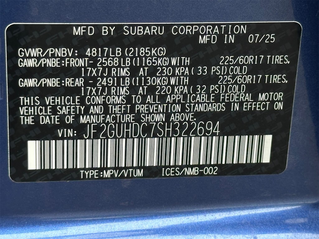 Thumbnail: 2025 Subaru Crosstrek - 19