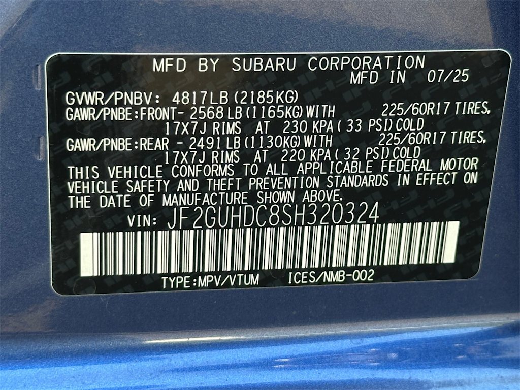 Thumbnail: 2025 Subaru Crosstrek - 27