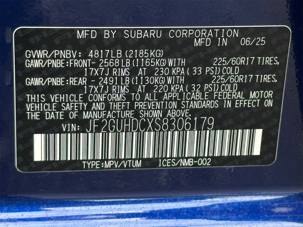 Thumbnail: 2025 Subaru Crosstrek - 19