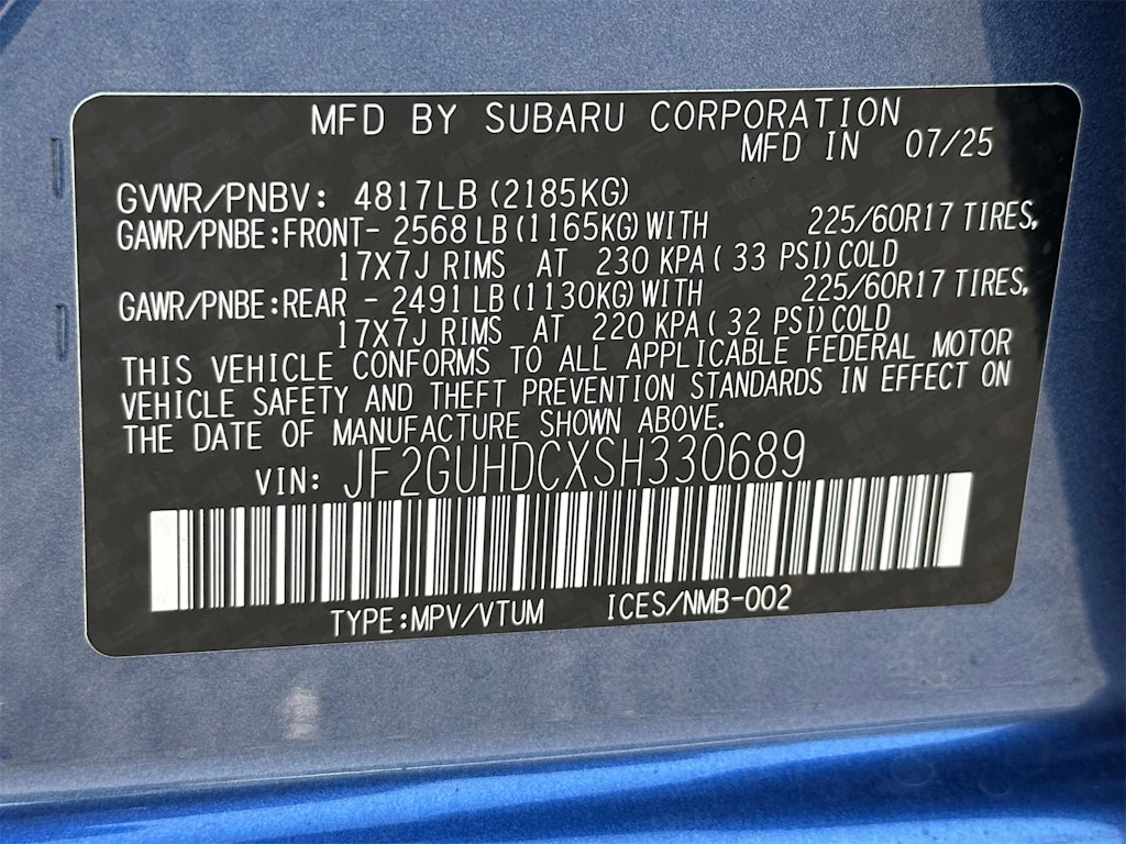 Thumbnail: 2025 Subaru Crosstrek - 19