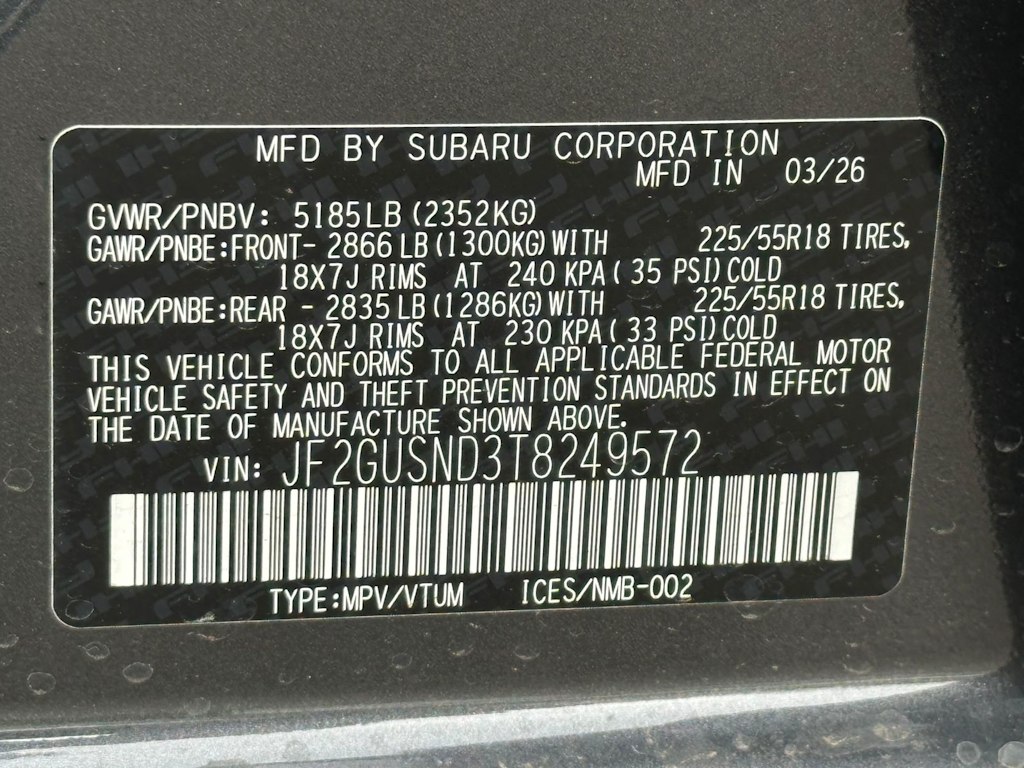 Thumbnail: 2026 Subaru Crosstrek - 18