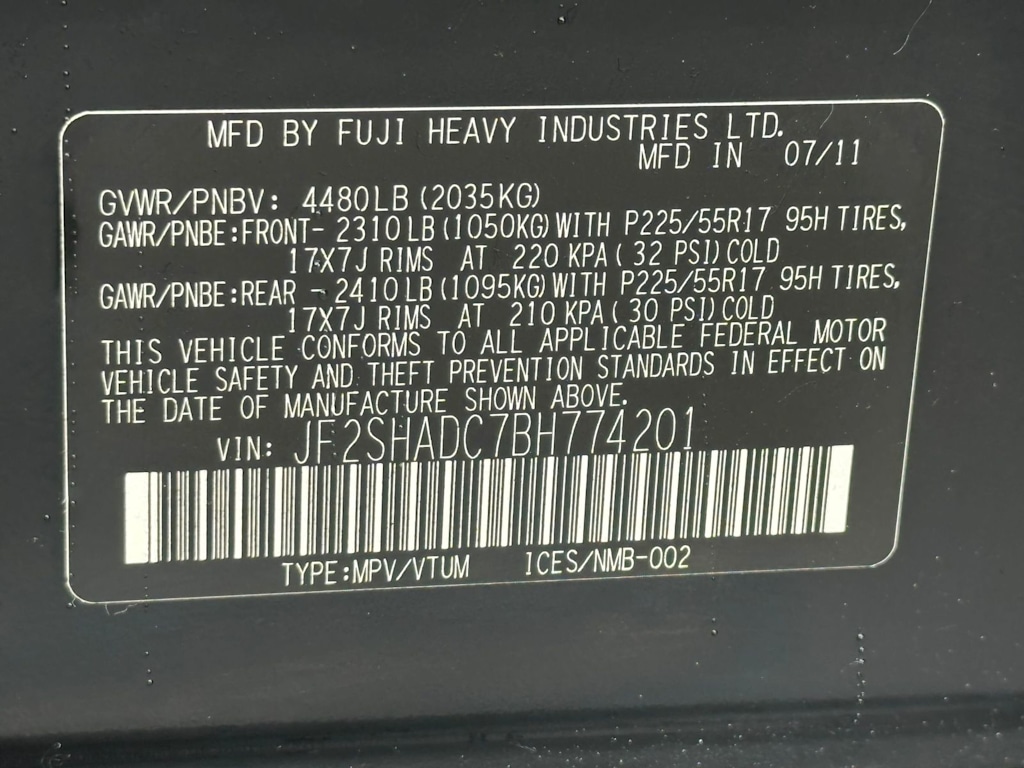 Thumbnail: 2011 Subaru Forester - 29