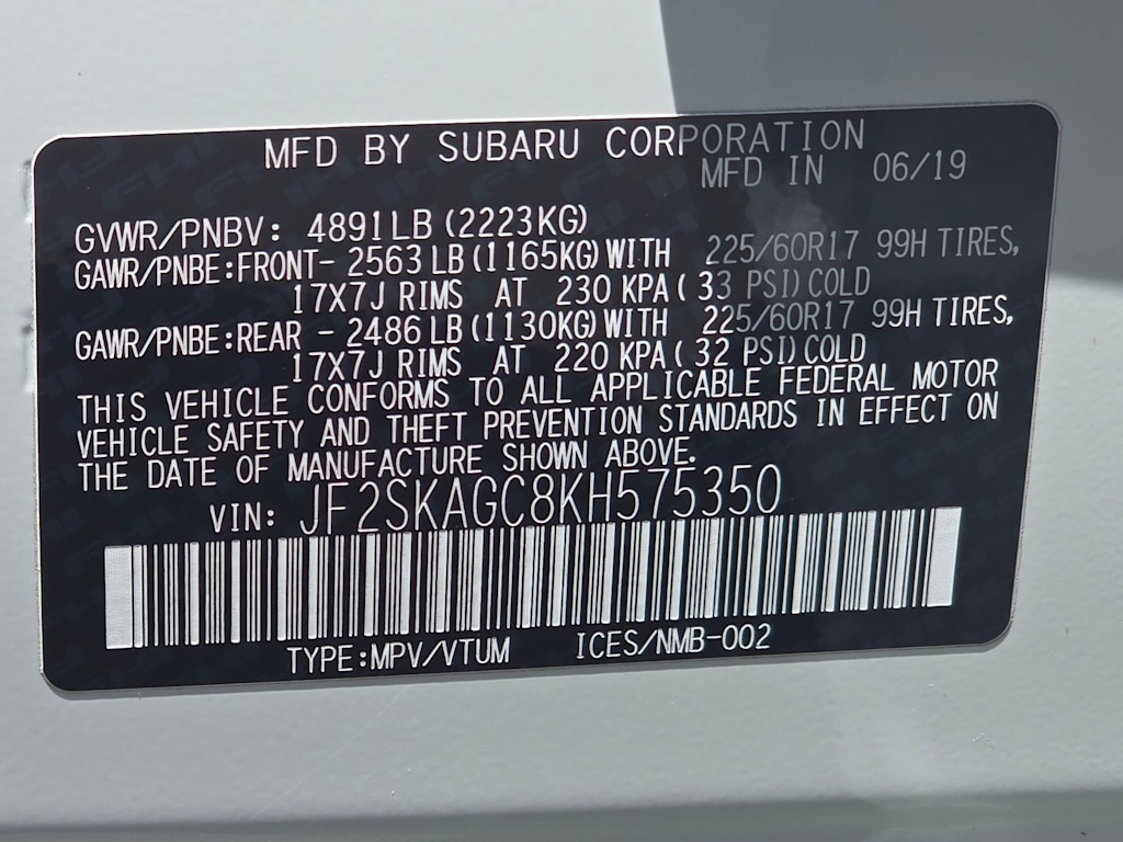 Thumbnail: 2019 Subaru Forester - 19