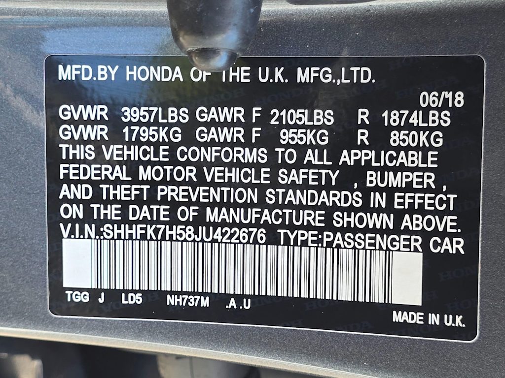 Thumbnail: 2018 Honda Civic - 21